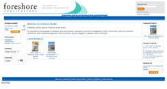 Desktop Screenshot of foreshorebooks.com